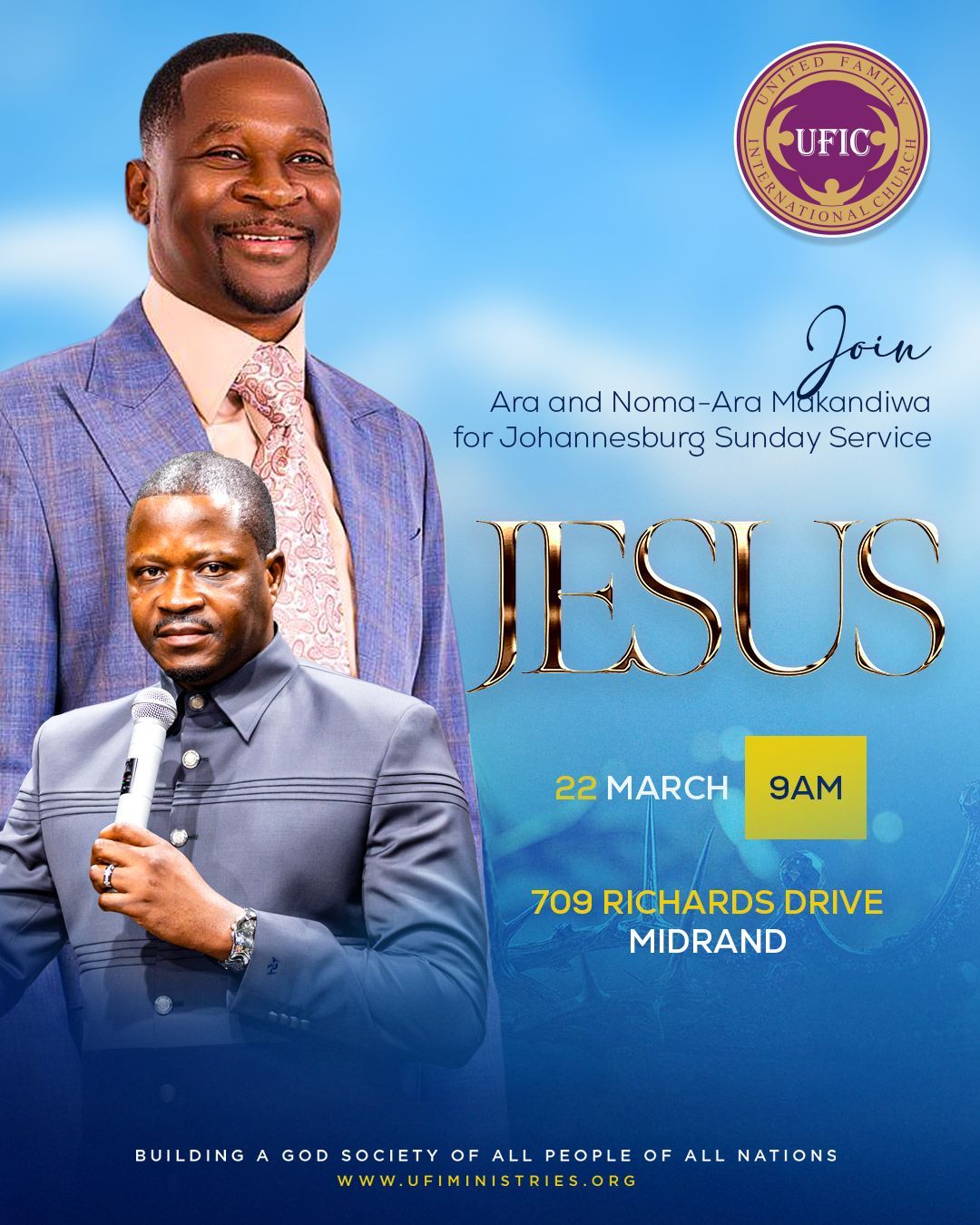 Sunday Service with Ara & Noma-Ara Makandiwa 22/03/2026